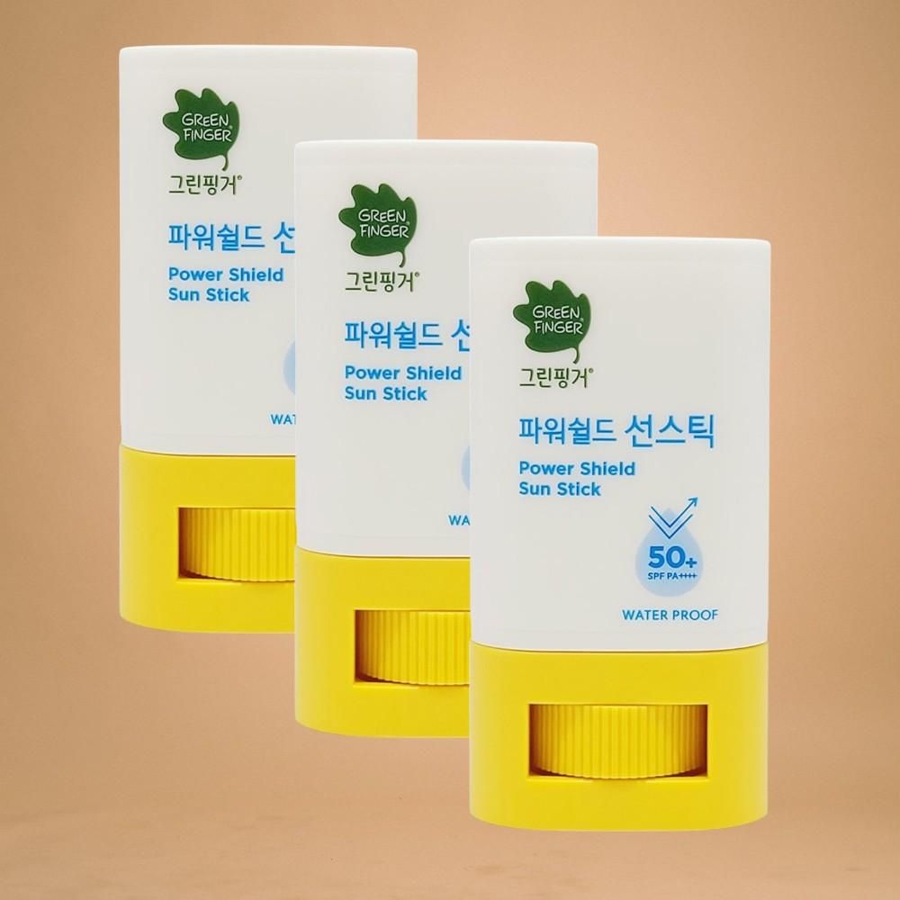 유한킴벌리 그린핑거 파워실드 선스틱(SPF50+) 14G X