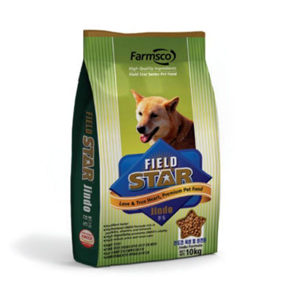 아이티알,NE 팜스코 필드 스타 10kg(진도) 성견용 건식 강아지사료