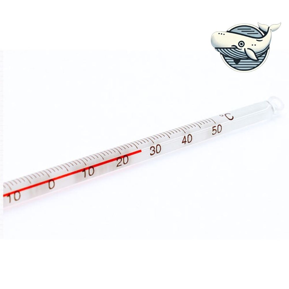 정밀온도계 10개 알콜 온도계 180mm 실온