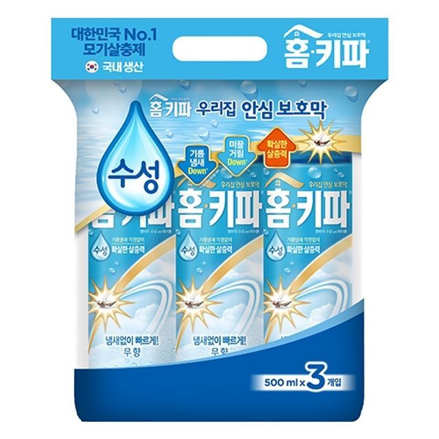 헨켈)홈키파 엘비이(무향/500mlx3입)