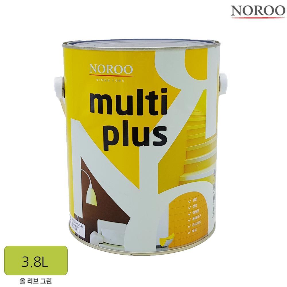 다용도 페인트 멀티플러스 3.8L 올리브그린
