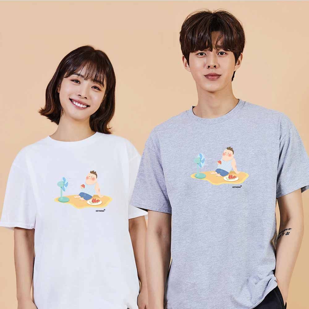 휴식 디지털프린팅 인쇄티셔츠 반팔티 오버핏 CG