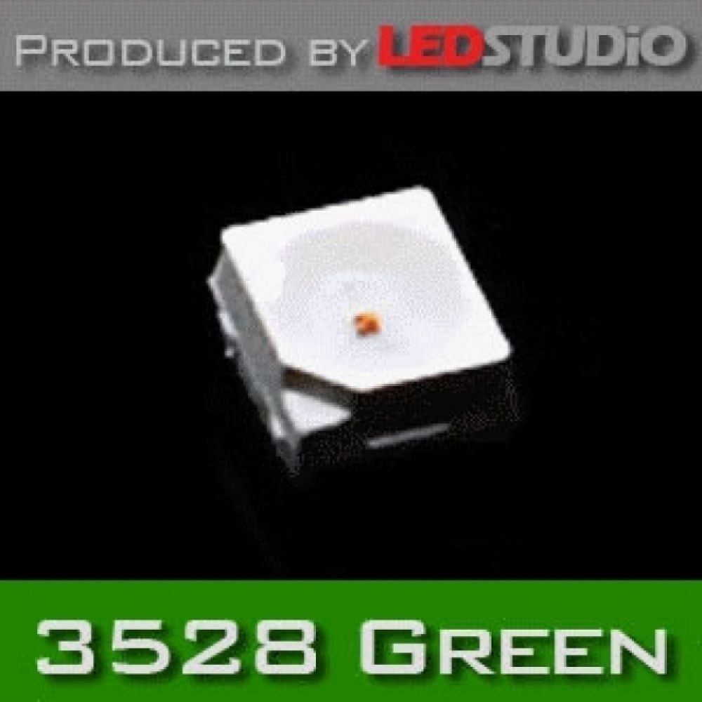 SMD 3528 1Chip LED (20mA) - Green (1릴-2000 EA)