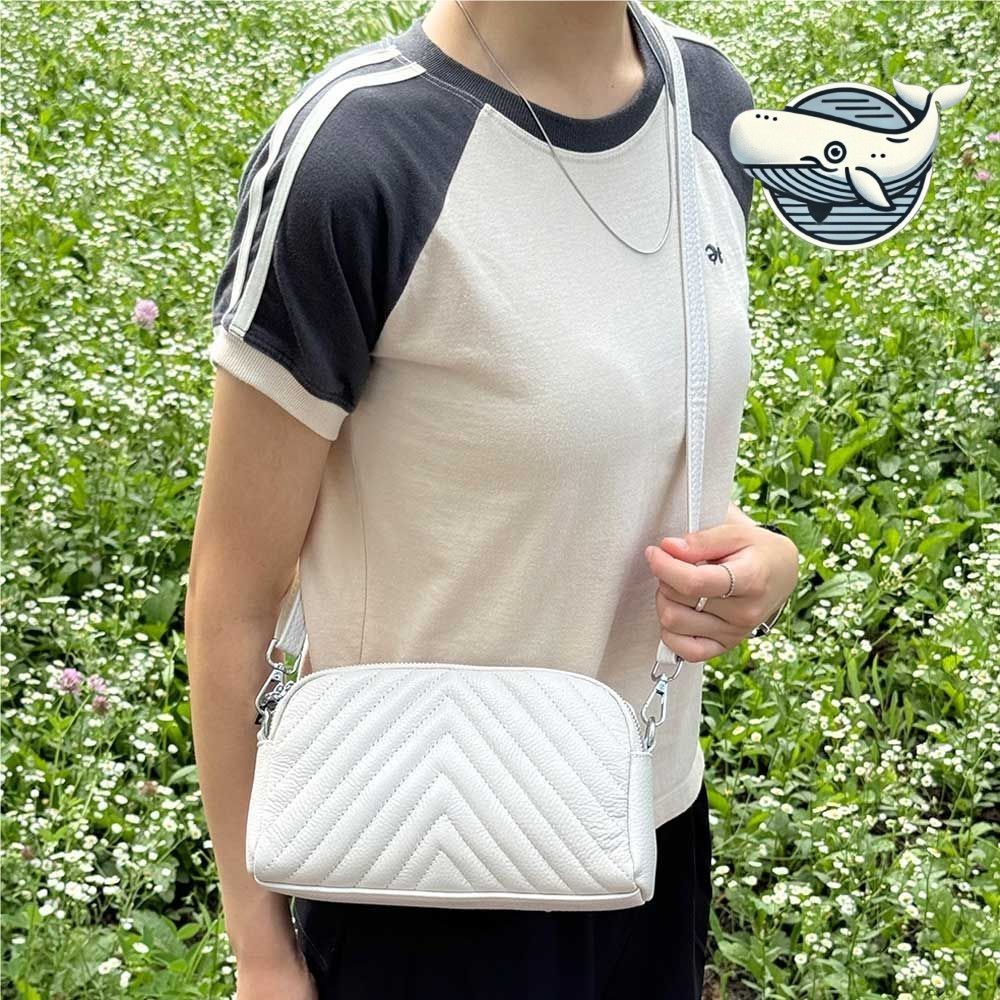 소가죽 미니 크로스백 일상용 캐주얼 외출가방