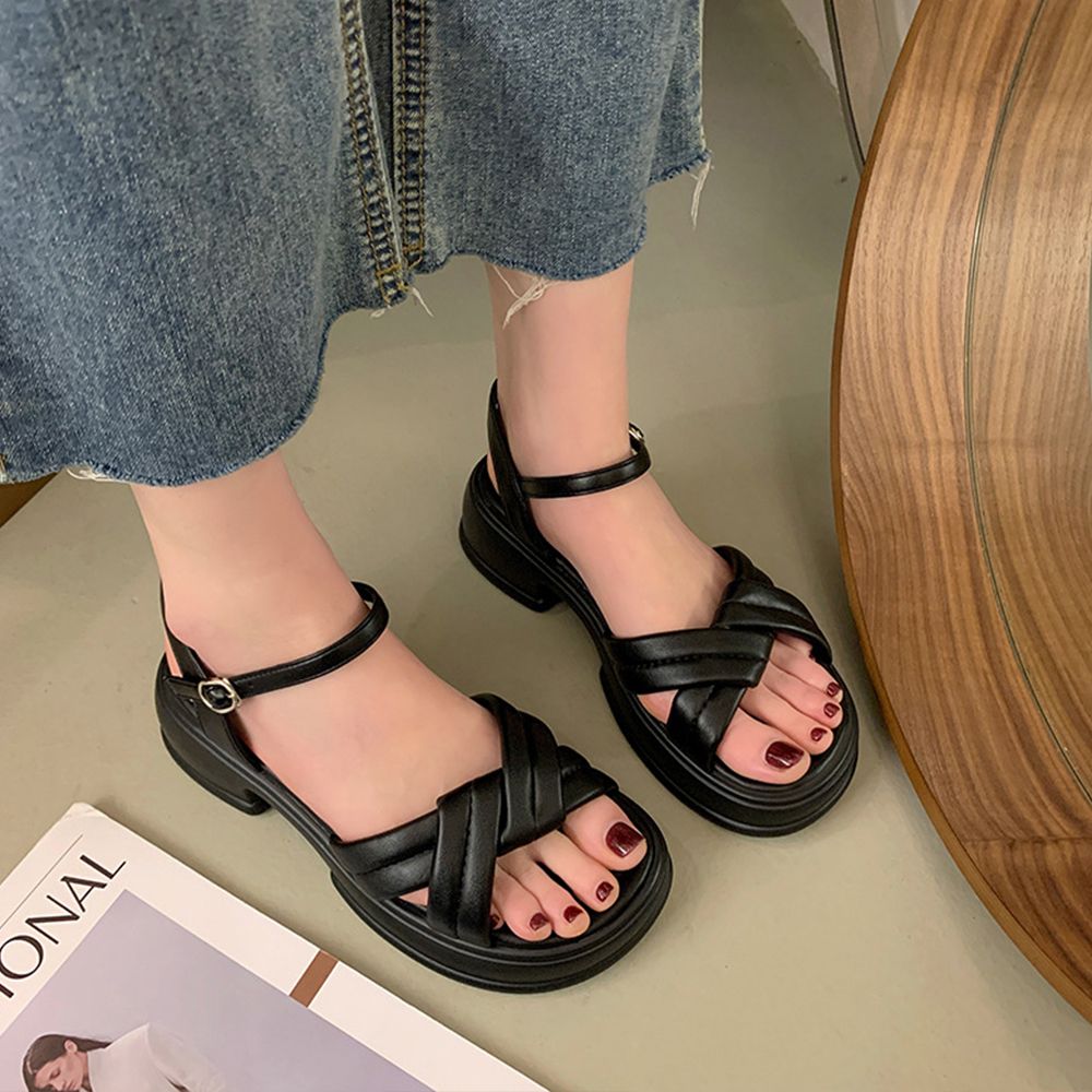 플랫샌들 여름샌들2308