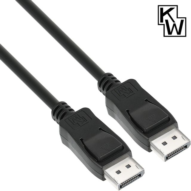 KW143D VESA 8K 60Hz DisplayPort 1.4 케이블 3m