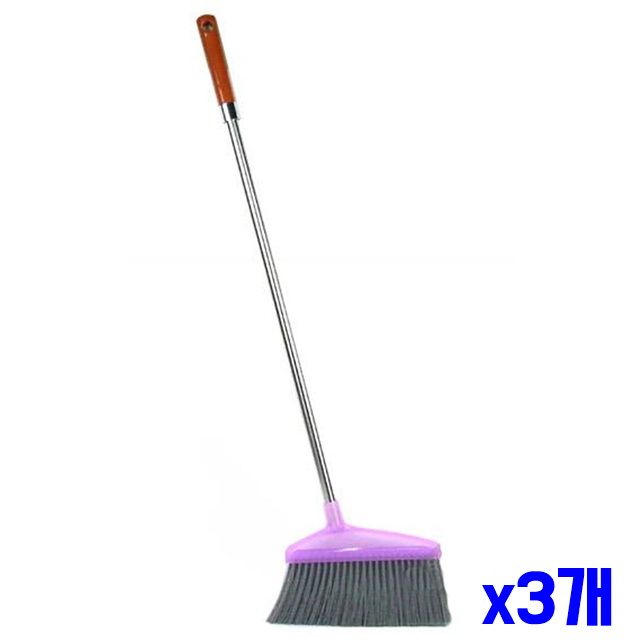 방빗자루 x3개 스텐손잡이 개털청소기