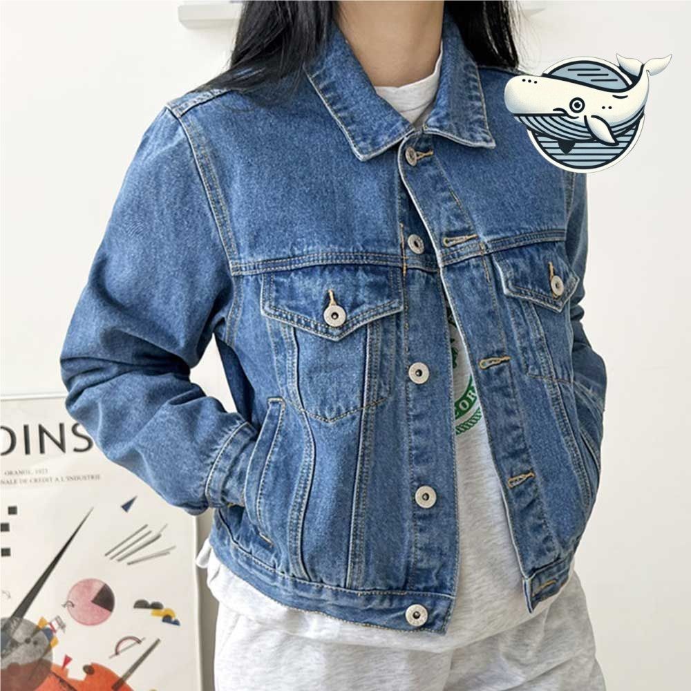 데님 캐주얼 아우터 편안한 핏 스타일리시