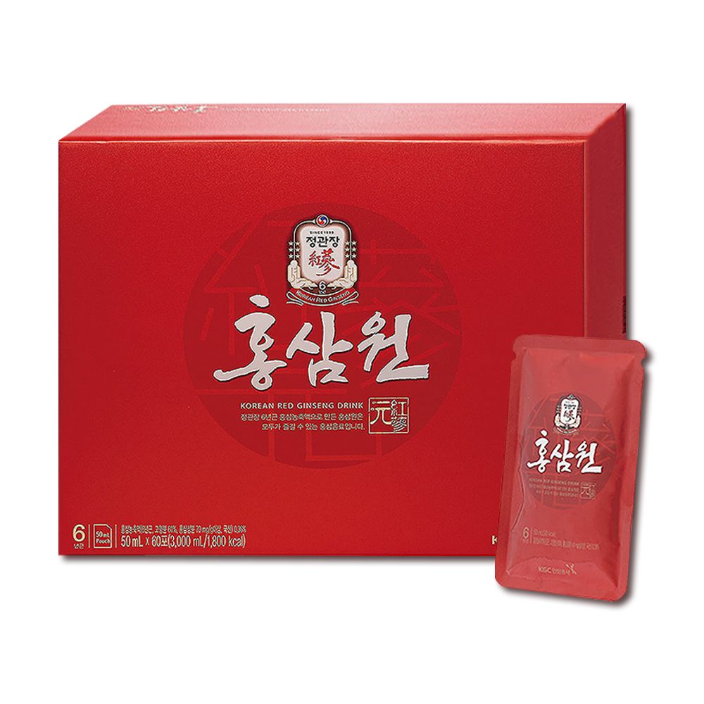 정관장 홍삼원 50mlx60포 + 쇼핑백 홍삼음료 선물세트