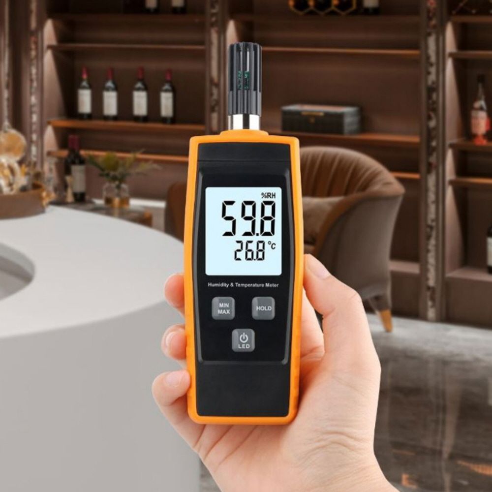 정확한 측정기능 LCD백라이트 온습도 측정기 RZ852