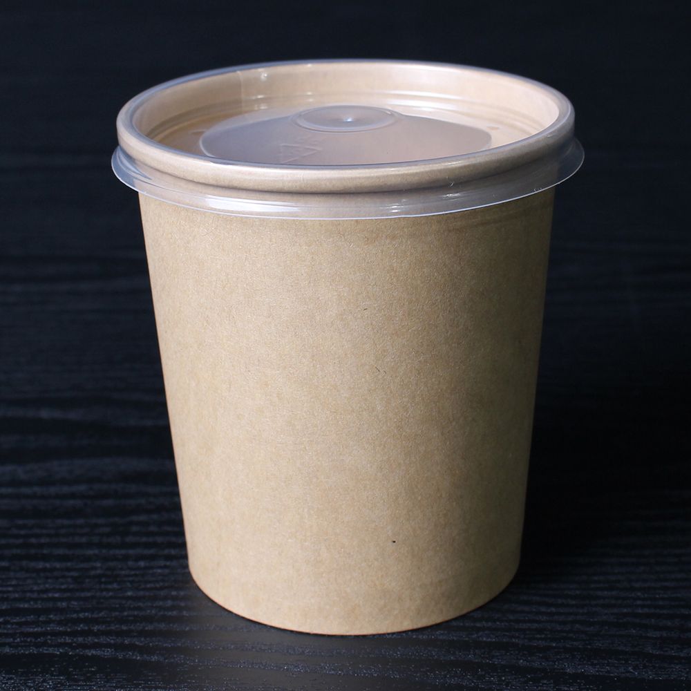 NK 크라프트 원형 용기 세트 97파이 500ml 500세트