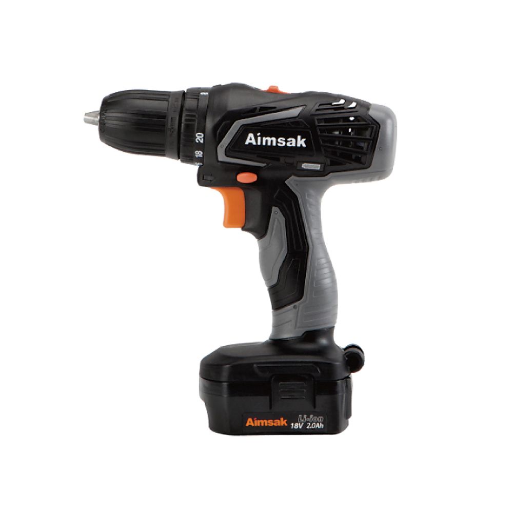 AIMSAK 충전드라이버드릴_AD418R(2.0Ah) 18V/2.0Ah/