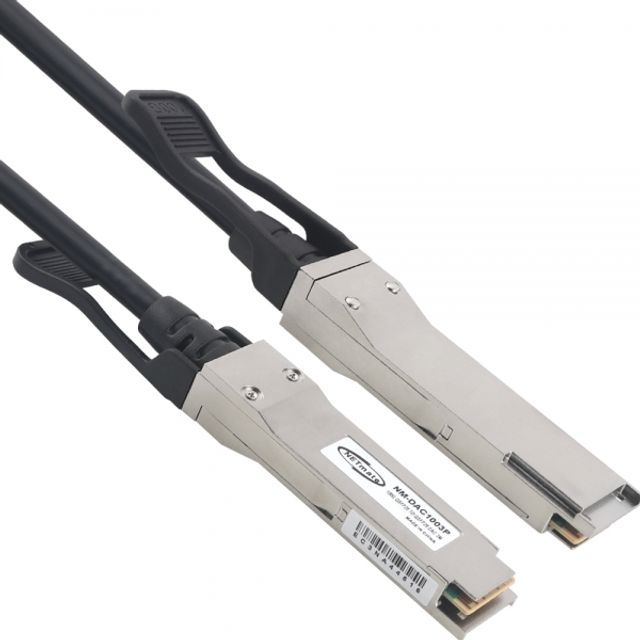 NM-DAC1003P 100G QSFP28 DAC 광 모듈 케이블 3m