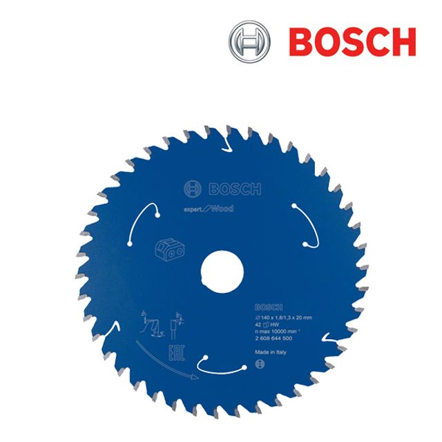 140mm 42T 목재용 충전 원형톱날 1개입 2608644500