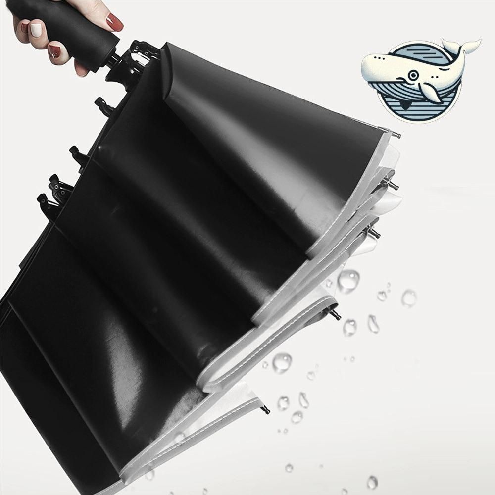 자동 자외선 차단 접이식 우산 3단 방수 경량