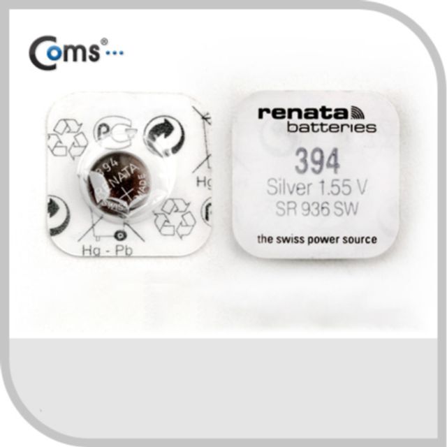 RENATA 수은전지 SR936SW(394)1알 1.55V