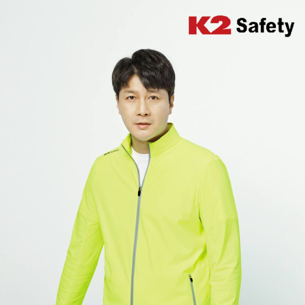 K2 safety JK-2110(YE) 통기성 스판 작업복