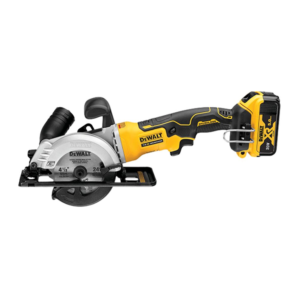 DEWALT 충전원형톱_DCS571P2-KR 18V/5.0Ah/원형톱/4