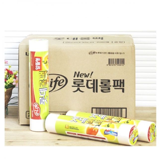 BOX 롯데롤팩 알뜰형 (30x40cm) 200매 30개입 위생백