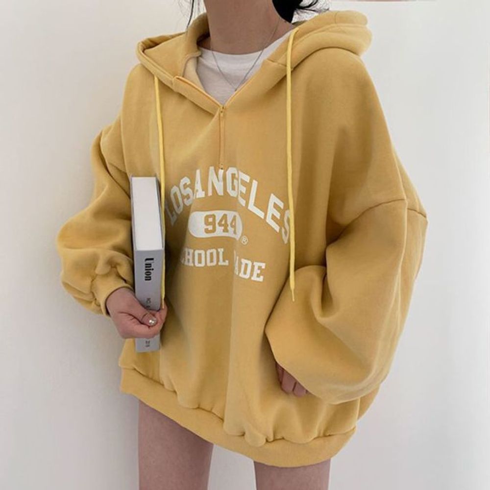 후드 긴팔 반집업 티셔츠주문제작 커플후드티 티