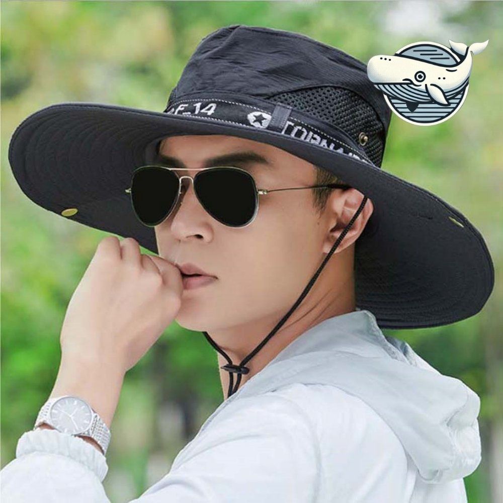 여름 햇빛 차단 모자 아웃도어 캠핑 낚시용