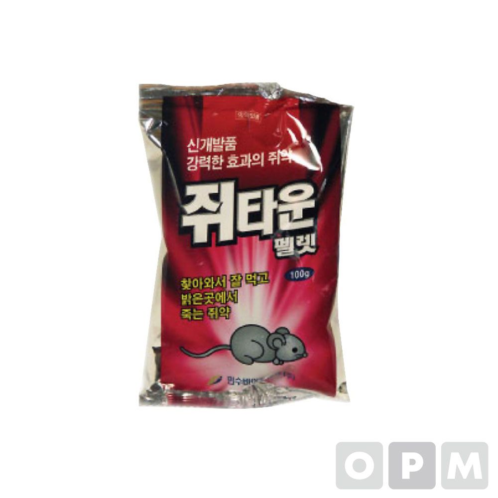 쥐타운 펠렛 100g (320ea/1box)