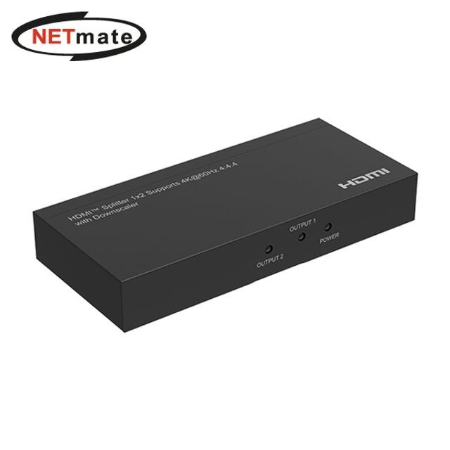 넷메이트 NM-PTP12 4K 60Hz HDMI 2.0 1 2 분배기