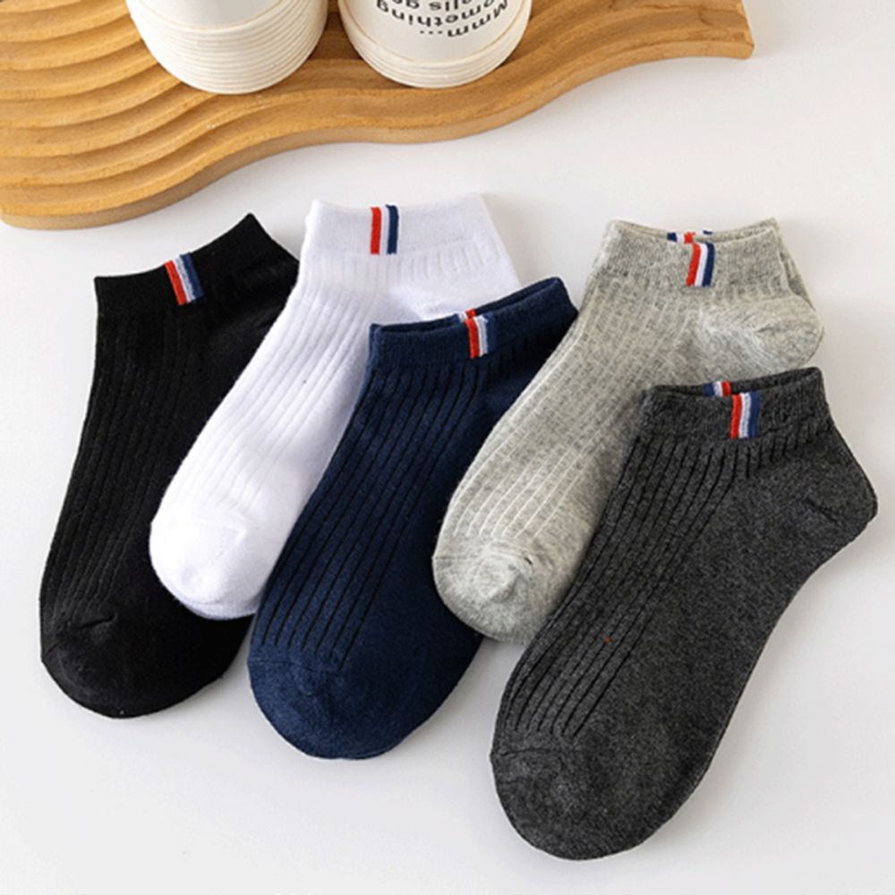 남자 스니커즈 발목양말 5pcs