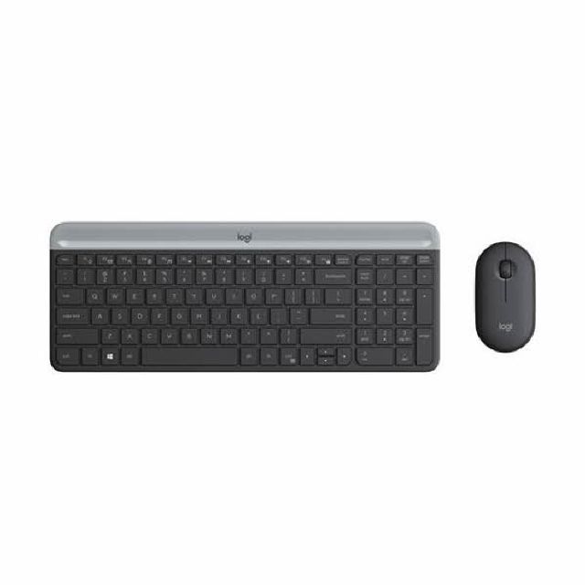 슬림 무선 콤보(MK470/블랙/Logitech)