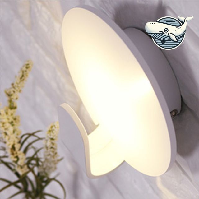 모던 인테리어 LED 간접 조명 원형 벽등