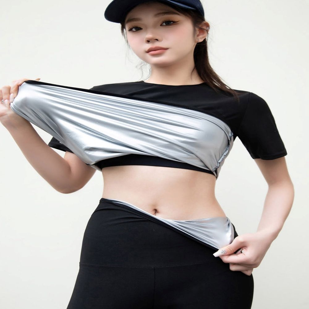 여성 실버나노코팅 빠른 땀배출 반팔 땀복 상하의세트