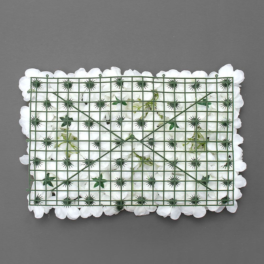 리크플 플라워월 조화꽃벽 벽장식조화 포토존 60x40cm