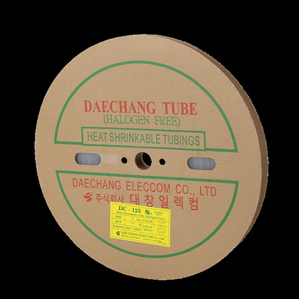 수축튜브 15MM 100M 투명 1롤