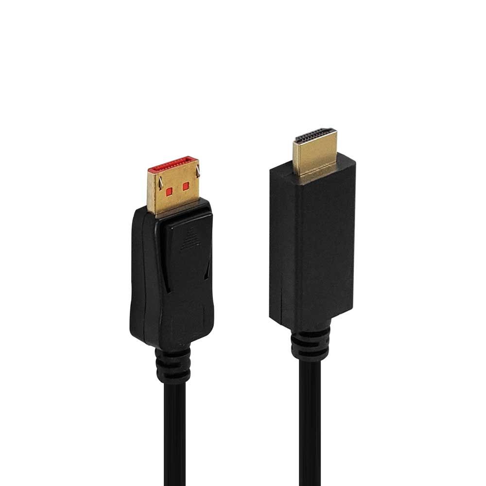 DP to HDMI 케이블 2M 4K2K 60Hz 연결방향 확인
