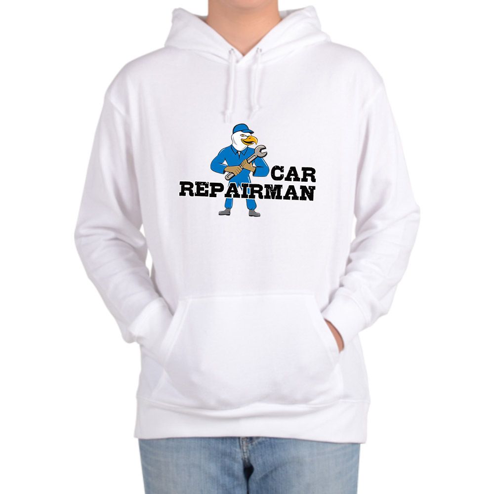 기모후드티 독수리정비공 car repairman mechanic