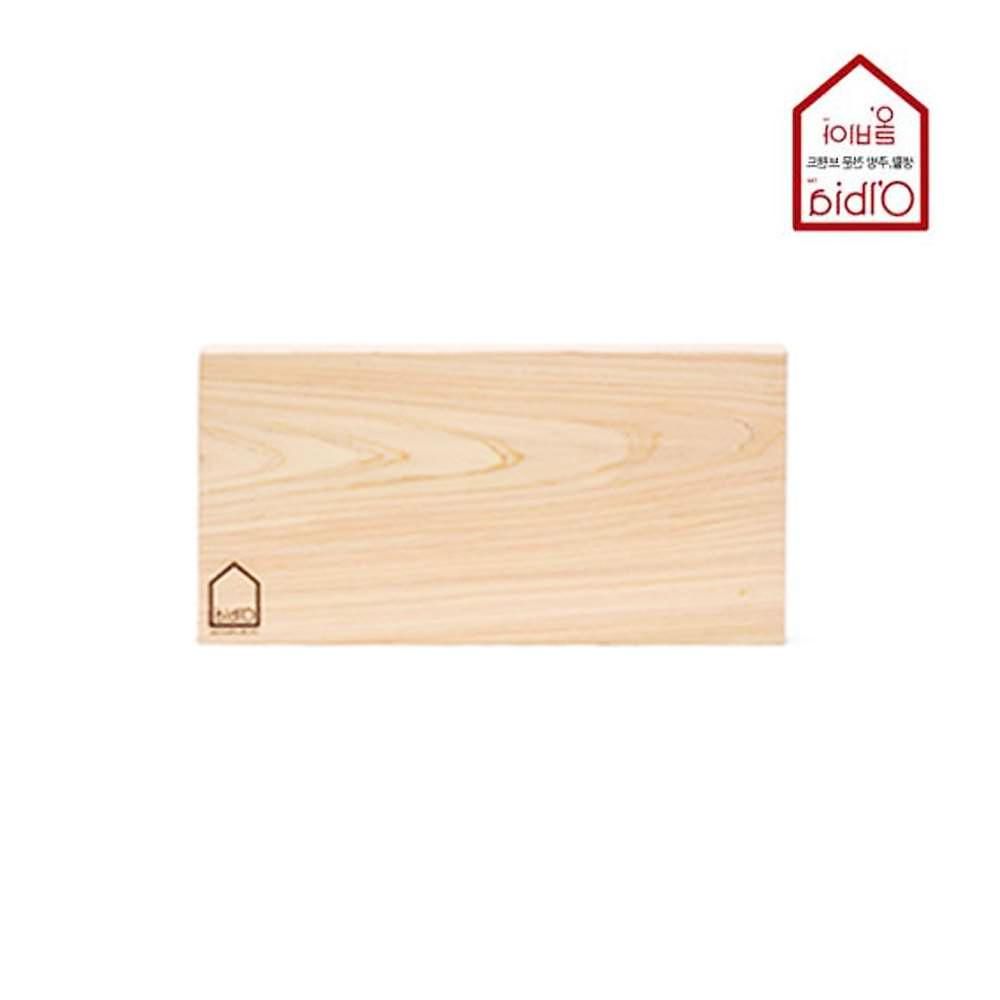 옹이 나무 도마 40x20cm 핸드메이드 선물 주방 캠핑