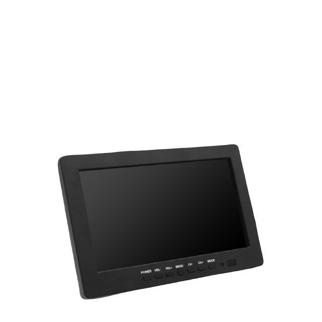 차량용 7형 LCD CCTV 카메라 RCA 단자 모니터