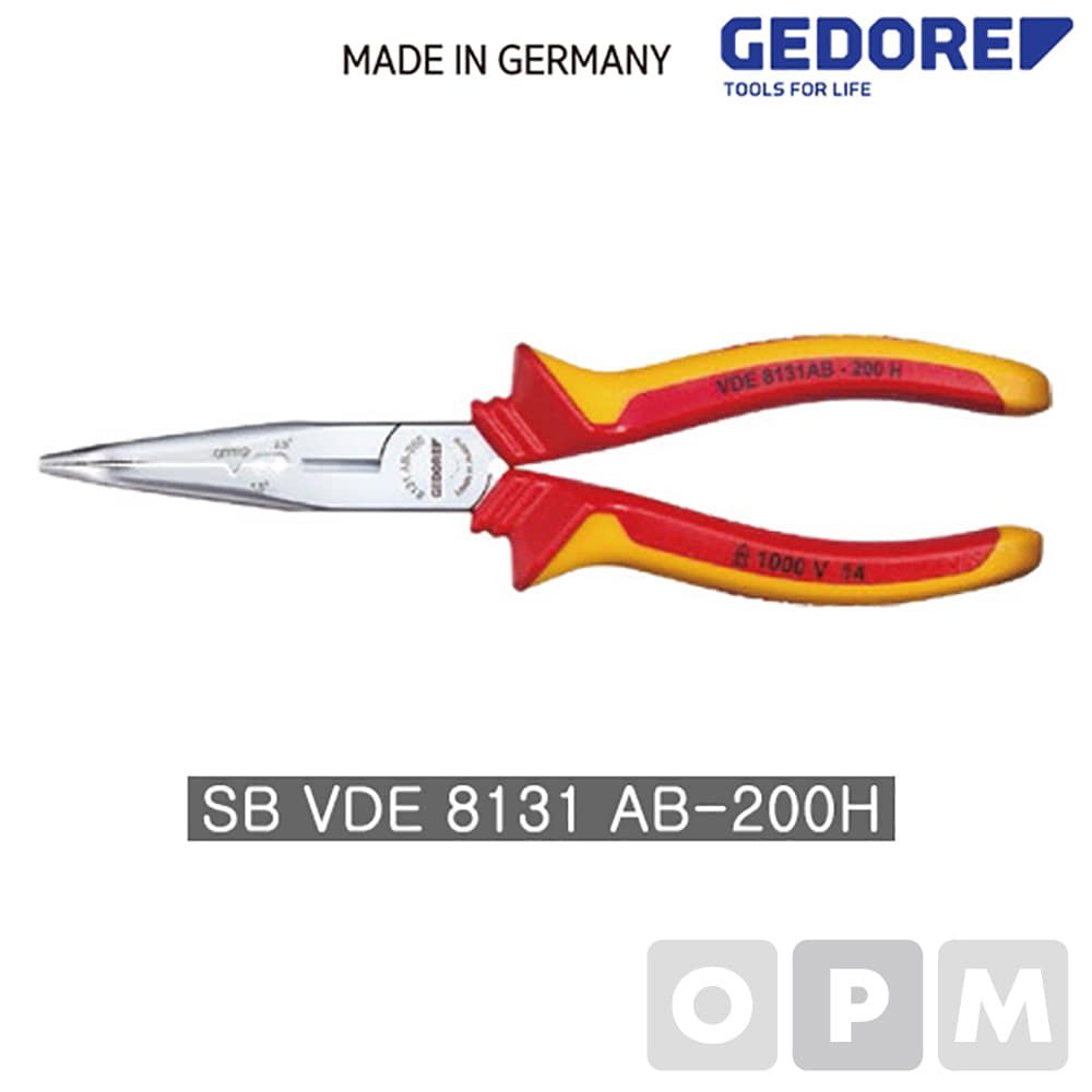 게도레 롱노즈플라이어 SBVDE8131AB-200H