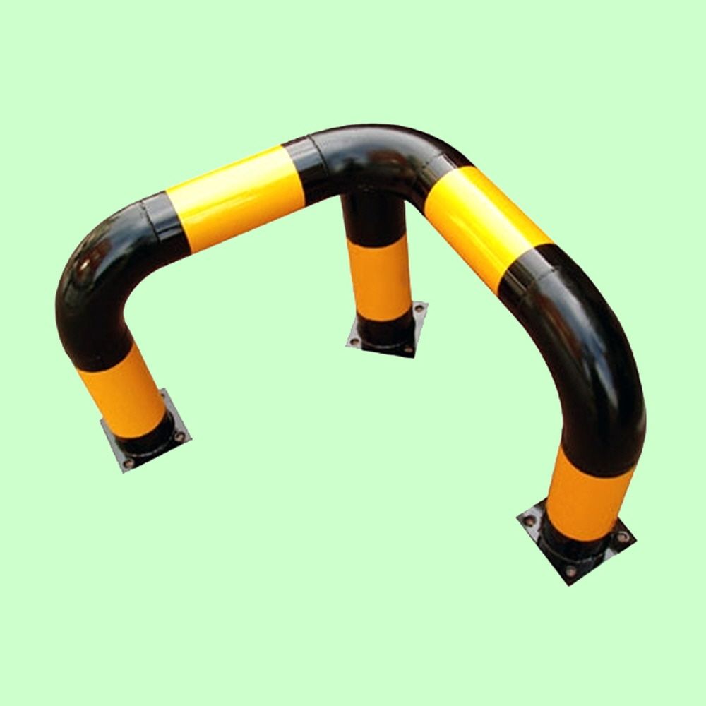 L자형 스틸 볼라드 앙카식 보호 76파이 500 600mm