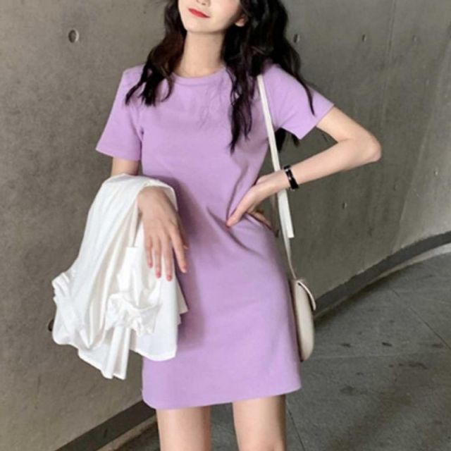 모던 여자 여름 기본 원피스 데이 여성옷 미니 깔끔