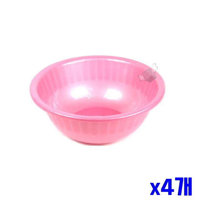다용도볼 36x14cm 주방 바가지 설거지통 x4개