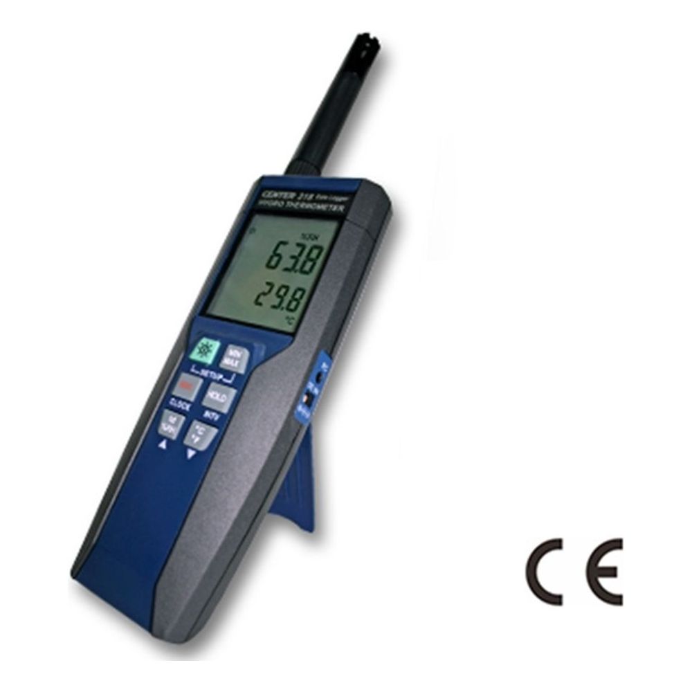 정밀 온습도기록계 CENTER318 -20~60도 0~100%RH USB
