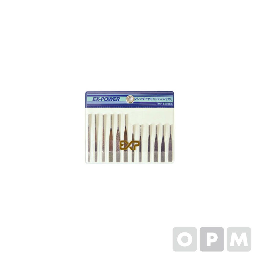 다이아몬드 머신 테퍼파일 TMF-13J SET 150(3X15X7