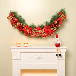 아이티알,NU 140cm 플로리 크리스마스 가랜드 성탄절 장식품 트리