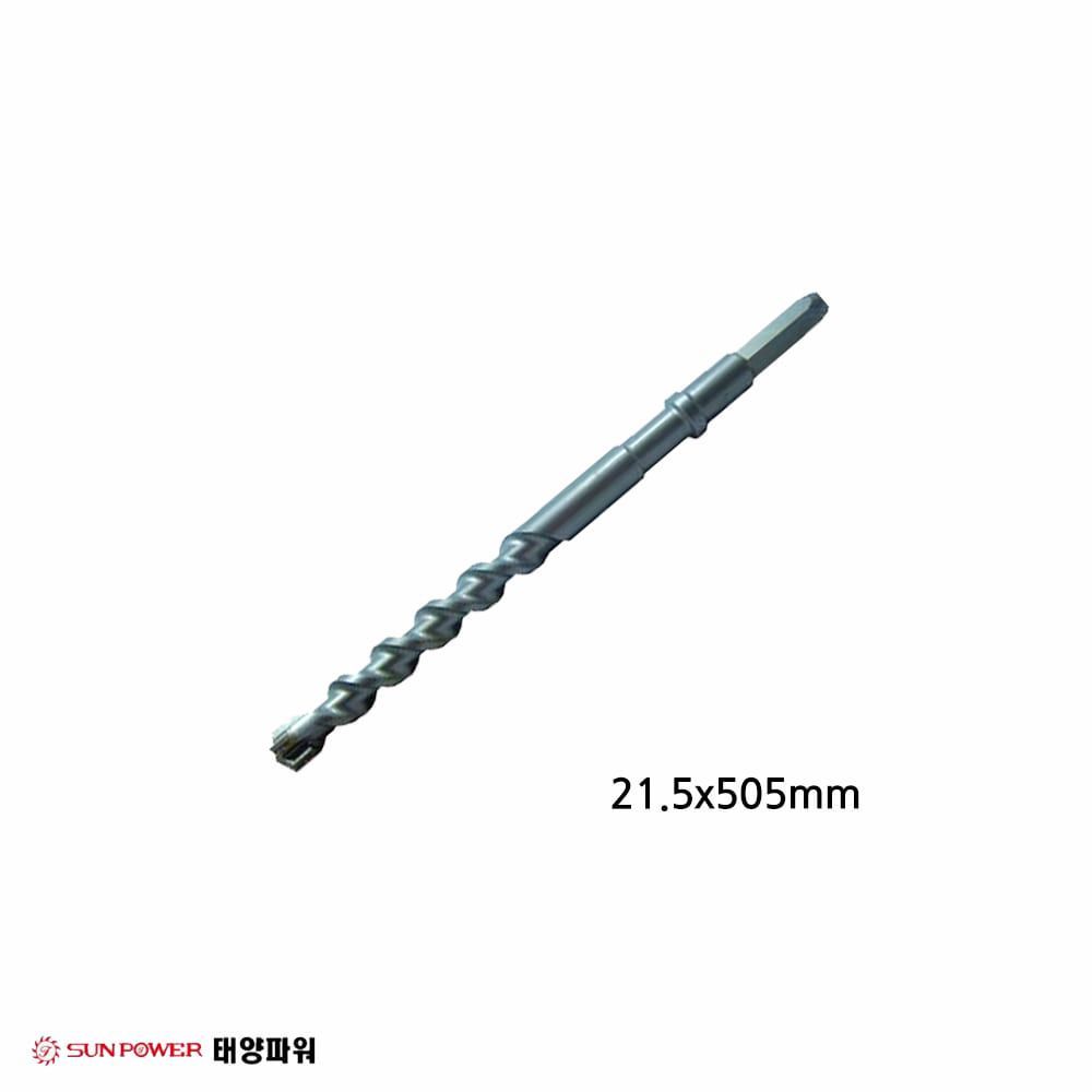 4 날 21.5x505mm 육각 햄머드릴 비트 해머드릴 비트