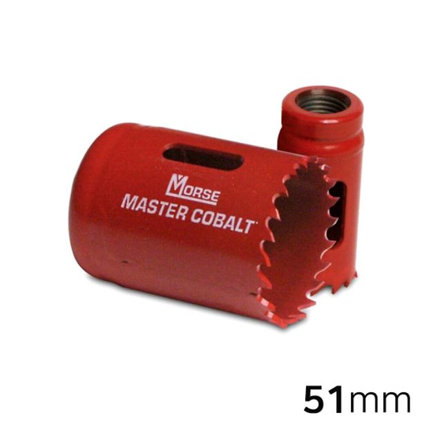 모르스 바이메탈 홀쏘 51MM 전동 절삭 공구