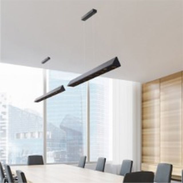 LED 에코 아쥬르 일자 팬던트조명 30W IOT 리모컨