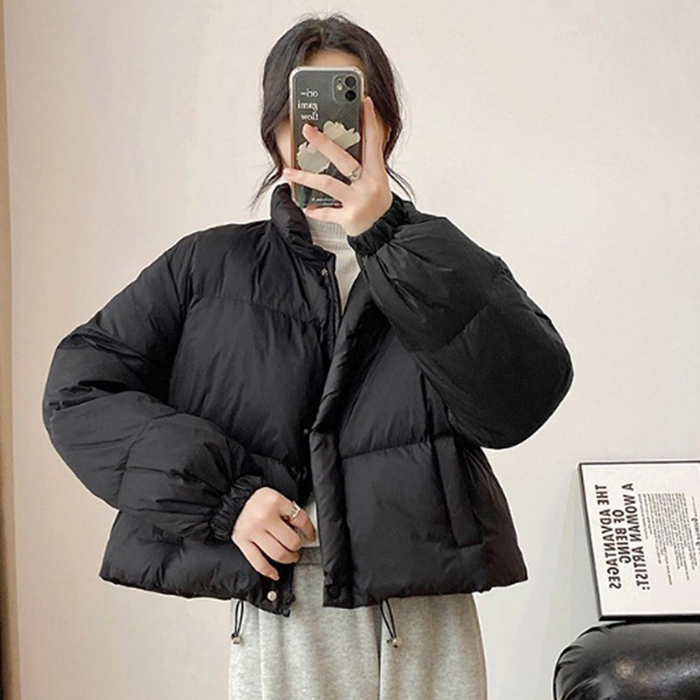 롱 여성 오버핏 오버핏패딩 아우터 초 무광패딩