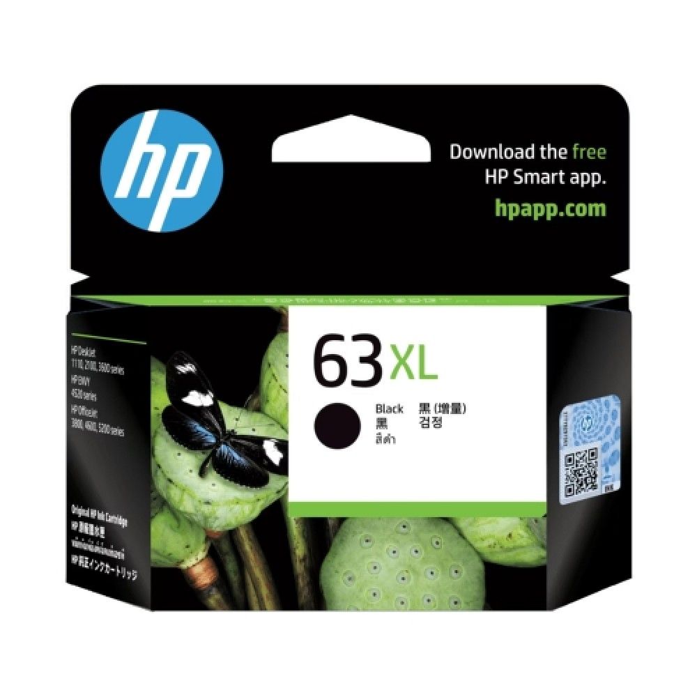 HP 정품잉크 NO.63XL F6U64AA 검정 JS 430매