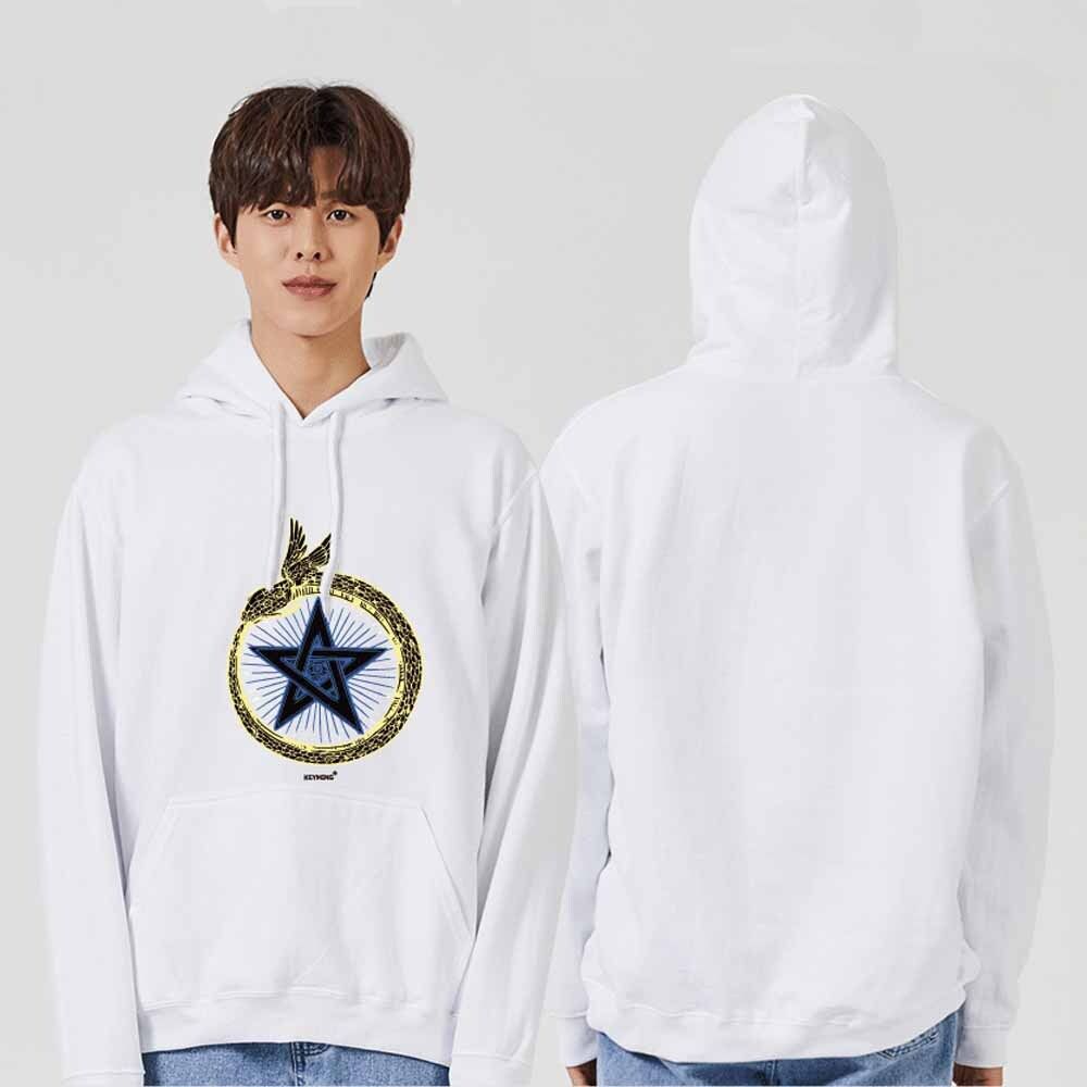 사랑 뱀 별 눈 날개 맨투맨 후드티